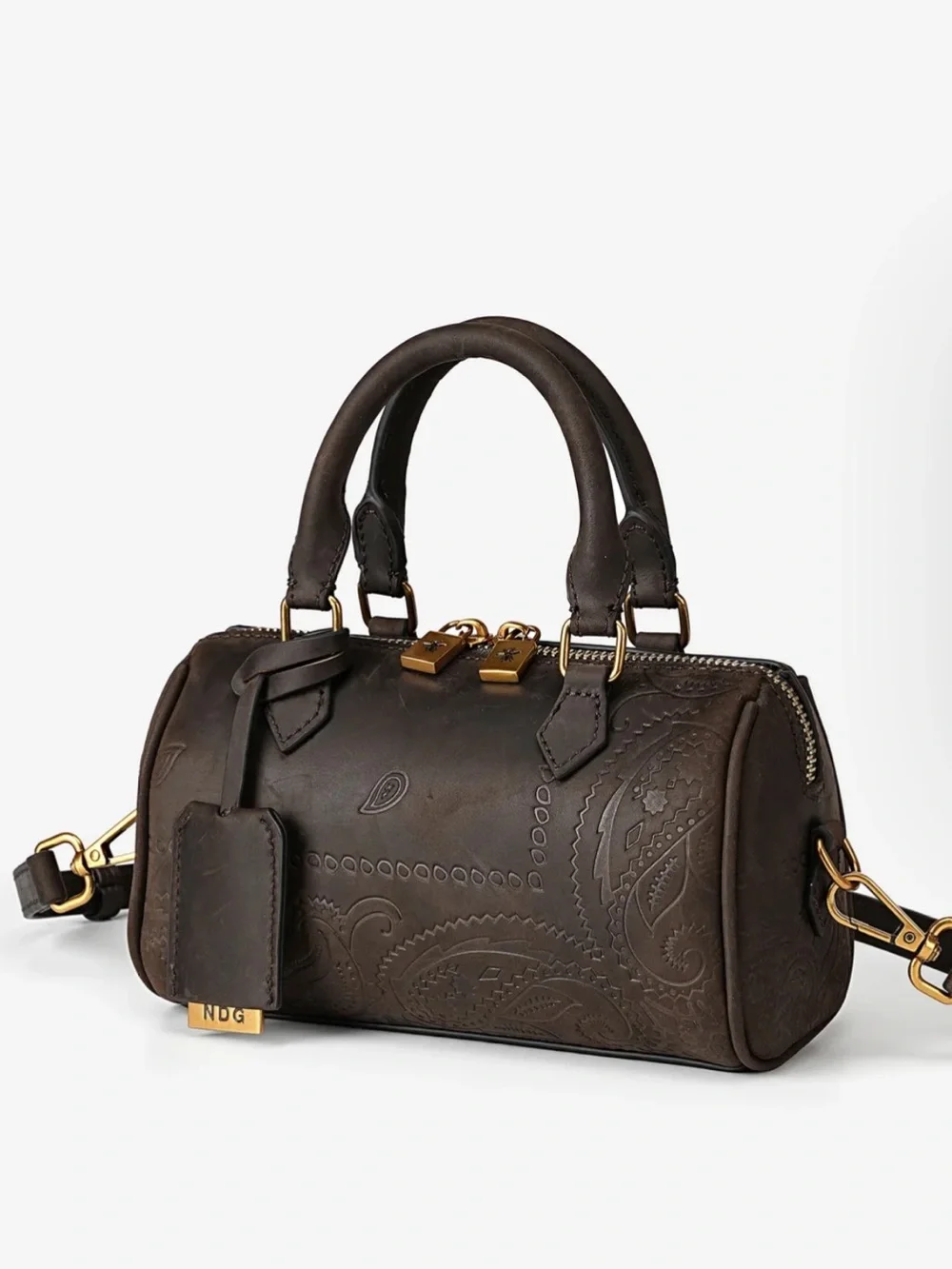 NDG Paris Nano Toast Paisley Purse